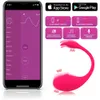 Giocattoli del sesso Vibratore del dildo di Bluetooth per le donne APP senza fili Telecomando Vibratore Indossare mutandine vibranti Giocattoli per coppia Sex Shopp0804