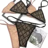 Sexy brief driehoek dames badpak backless trendy ketting badmode tweedelige zomer badpak vrouwelijke partij reizen bikini