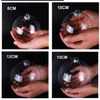 15mm 20mm Wedding Bauble Ornaments Christmas Xmas Glass Balls Decoration 80mm Christmas Balls Clear Glass Wedding balls 3" / 80mm