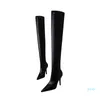 Shoes Women Boots Black Over the Knee Boots Sexy Female Autumn Winter lady Thigh High Boots