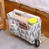 Bolsas de armazenamento para casa, bolsa de saco de cabeceira de cabeceira multifuncional fácil de instalar portátil de grande capacidade para