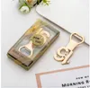 Creative Number Bottle Opener Shower Party Favor Gift Box Packaging Wedding Gift Beer Wine Bottle Opener Kitched Accessories Bar Tools 2022 C0214