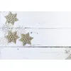 Fête décoration flocon de neige blanc planche toile de fond mariage mariée né bébé photographie arrière-plans Po stand Studio accessoire