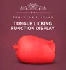 Wibrator ssania róży dla kobiet lizanie języka cipki zabawki stymulator pochwy seks maszyna dla dorosłych masturbacji narzędzia porno2585405