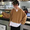 Casual Plus Size Sweatshirt Women O Neck Fashion Clothing Autumn Winter Puff Sleeve Pullover Korean Style Lady Tops 11777 210510