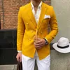 Hohe Qualität Leinen Männer Blazer Zweireiher Dünne Casual Anzug Britischen Slim Hochzeit Business Mantel Streetwear Social Blazer 210527