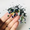 Prettyg 1 caixa de quebra-cabeça colorido forma lantejoulas de glitter para resina diy fazendo artesanato de arte unha corpo maquiagem decoração acessórios