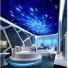 3D soffitto murapas wallpaper blu bello sfondo fiore incandescente parete ktv soffitto del soffitto