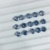 Meisidian 0,5Carat 5mm Runda Alexandrite Stone Corundum Lab Grå färg Ändra Sapphire Pirce H1015