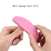 Nail Files 100Pcs Mini Buffer Sponge File 100/180 Curved Sanding Double Sided Boat Art Tips Cuticle Remover Manicure Tools