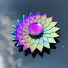 Kolorowe spinning Top Stop Cynkowy Fidget Koła Spinner Gyro Zabawki Metalowe Łożysko Rainbow Hand Spinners Focus Anti-Lękowe Zabawki Złyknie stres dla dorosłych DHL