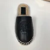 M￤n kvinnor full l￤der espadrilles tiger stretch canvas skor broderi l￥g top platt tofflor loafers fiskare toppkvalitet gummi yttersula tr￤nare 302