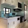 10 pcs carreaux éplucher et bâton dosserett autocollant auto-adhésif amovible autocollant mural vinyle salle de bain cuisine décor de la maison diy 211217