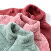 Winter Coral Fleece Coat Kvinnors Jacka Dubbelsidiga förtjockade lager Varm utomhus Top Stormcoat Liner 210515