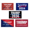 Trump 2024 bandera Estados Unidos Elección general banner 2 ojales de cobre Save America nuevamente banderas Poliéster al aire libre Decoración interior 90 * 150 cm / 3 * 5FT HY0186