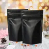 9 Size Matte Black Smell Proof Stand Up Bags Resealable Mylar Bags Foil Pouch Double-Sided Self seal Bag Wholesale LX4225