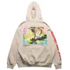 CPFM KID CUDI HODIES SWESSSHIRTS Streetwear Pullover Sweatshirt مقنعين طويل الأكمام جيب دافئ الأزواج سميكة الطباعة غير الرسمية انظر الأشباح هودي Y7VJ#3034084