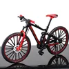 BMX Realistic Cykel Barn Vuxna, 1:10 Skala Legeringsmodell, Heminredning Toy,