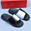 Top quality summer men women slippers fashion slides light weight triple black white grey outdoor mens flat flip flops beach hotel platform sandals US5.5-11