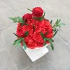 30cm till 40 cm artificiell blomma rose hortensia kyssande boll bröllop väg citerad krans romersk kolonn ledning bukett t station dekoration