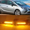 1Set LED Dynamic Turn Signal Light Side Fender Marker Lampa för Opel för Vauxhall Astra J K Crossland X Grandland Insignia B Zafira c