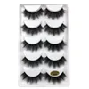 G800 3D Mink Lashes Thick Lash 5 Pairs in one Packaging Box Crisscross Winged Natural Long No Fall Off Wholesale Makeup Eyelashes
