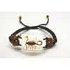 Scorpion Man's bracelet accessories Real yellow and black scorpions high quality jewelry Special gift bracelets on hand