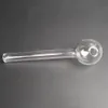 Rauchen klar 4 Zoll Länge Pyrex Glas Ölbrenner Rohr Hand Rauch Zubehör für Bongs Wasserpfeifen Dab Rig dhgate420