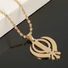 Colliers pendentifs en acier inoxydable à la mode sikhisme collier Sikh Khanda Sikhs chaîne religieuse bijoux 2339