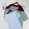 Cor Sólida Camiseta Mens Moda Poliéster V-Pescoço camisetas Verão Manga Curta Tee Menino Skate Tops Plus Size 210716