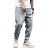 メンズジーンズ2022秋のファッションブランド着用ハーランの特大サイズのゆるい穴のライト香港スタイルヒップホップオリジナルの小さな足のズボン