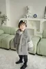 Winter Kids Fleece Coat For Girls Boys Cute turndown collar Warm Jacket Toddle Baby Boy outwear3859342