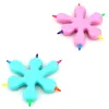 Highlighters Creative Candy Color Drops Water Shape Fluorescerande Highlighter Penmarkör för Färg Draw School Supplies Stationery