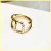 Anel de designer de moda anel de ouro jóias de luxo carta anéis noivados para mulheres amor anel f marcas colares com caixa atacado 21100601r