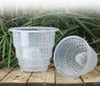 10/12 / 15 cm Orchidee Clear Flower Pot Plastic Sleuf Ademend-Bloem Potten Planters Ademende Orchidee-potten Handgemaakte SN5982