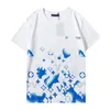 Męskie koszulki popularne 2021 Stylist Designer T Shirt Fashion Alphabet-Print Summer Lato Krótkie rękaw