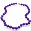 bijoux de jade violet naturel