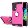 Hybride Ring Case Cases voor Motorola Moto Rand 2021 20 Pro Lite G Pure 2021 Shockproof Houder Cover