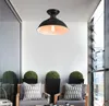 LED Ceiling Light Black E26 Industrial Loft Pendant Lamps Indoor Cafe Restaurant Bar Corridor Art Decoration Lighting