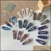 Hair Clips & Barrettes Jewelry Colorf Acrylic Girls Fashion Women Kids Designer Aessories For Wholesale Drop Delivery 2021 7Ahfr