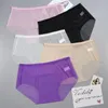 Biancheria intima sexy da donna Mutandine trasparenti senza cuciture Slip da donna leggeri 5 pezzi lot300J