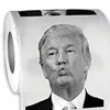 Donald Trump Rouleau De Papier Toilette 3 Styles De Mode Drôle Humour Président Rouleau De Papier Toilette Nouveauté Gag Cadeau Blague Blague 2 Couche 24c