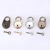 Bag Parts & Accessories Ivoduff Various Color Vintage Metal Mini Padlock Suitcase Luggage Box Key Lock With