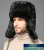 Chapeau de bombardier épais et chaud pour hommes, trappeur en vraie fourrure, casquette russe d'extérieur, grande taille, chapeaux d'hiver, chapeau de ski russe, prix d'usine, conception experte, qualité, dernier style