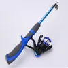 Carbon Fiber Rod Superhard Boat Ice Lure Fishing Rod With High Quality Fishing Reel Tackle set De Pesca 1.4m Length1 570 X2