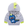 Mudkingdom Enfants Sweat Pour Garçon Hoodies Dinosaure Enfants Vêtements Ensemble Mignon Sweats 210615