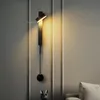 Wandleuchte Modern neben Gold Indoor Beleuchtung Nordic Aisle-Eingang LED-Lichter Schlafzimmer Sconces Küchenvorrichtungen