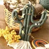 Decorative Objects & Figurines Cotton Thread Material Boho Macrame Cactus Wall Hanging Decoration Handmade Hand-woven Tapestry Nursery Baby