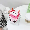 Słodkie Księżniczki Akcesoria Dzieci Messenger Kiesy Dziewczyna Koreańska Moda Cute Little Cow Bag Hurtownie Mengbao Pocket Gift