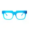 ファッションサングラスフレームアセテート厚い眼鏡フルリムクリアレンズヴィンテージ特大猫の目の男性女性ユニセックス238E